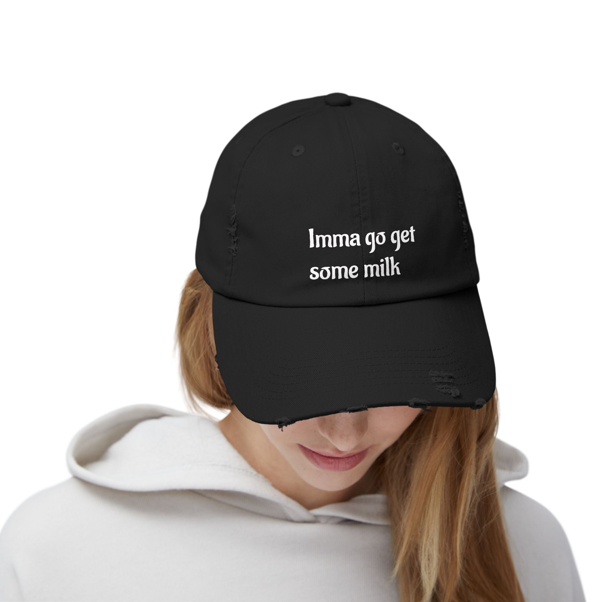 "Imma go get some milk" - Dad Cap